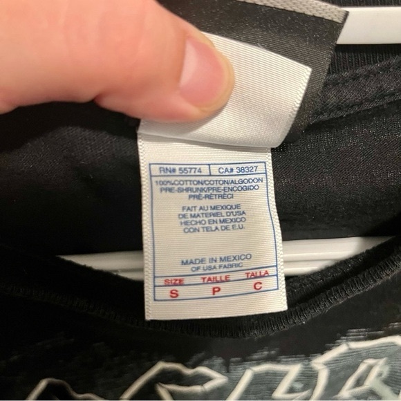 ACDC Small Vintage t-shirt black men liquid blue tennessee river - Picture 4 of 5